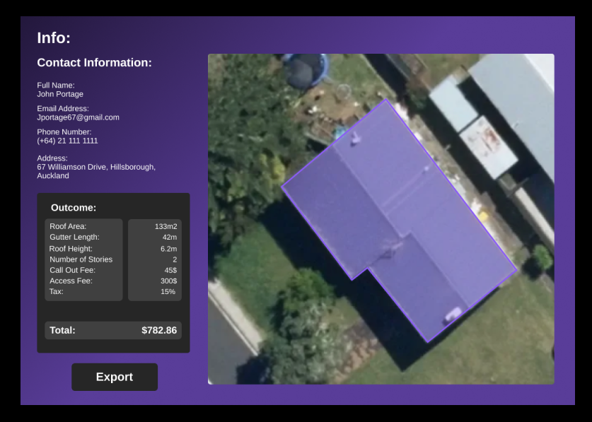 Payment and invoicing dashboard